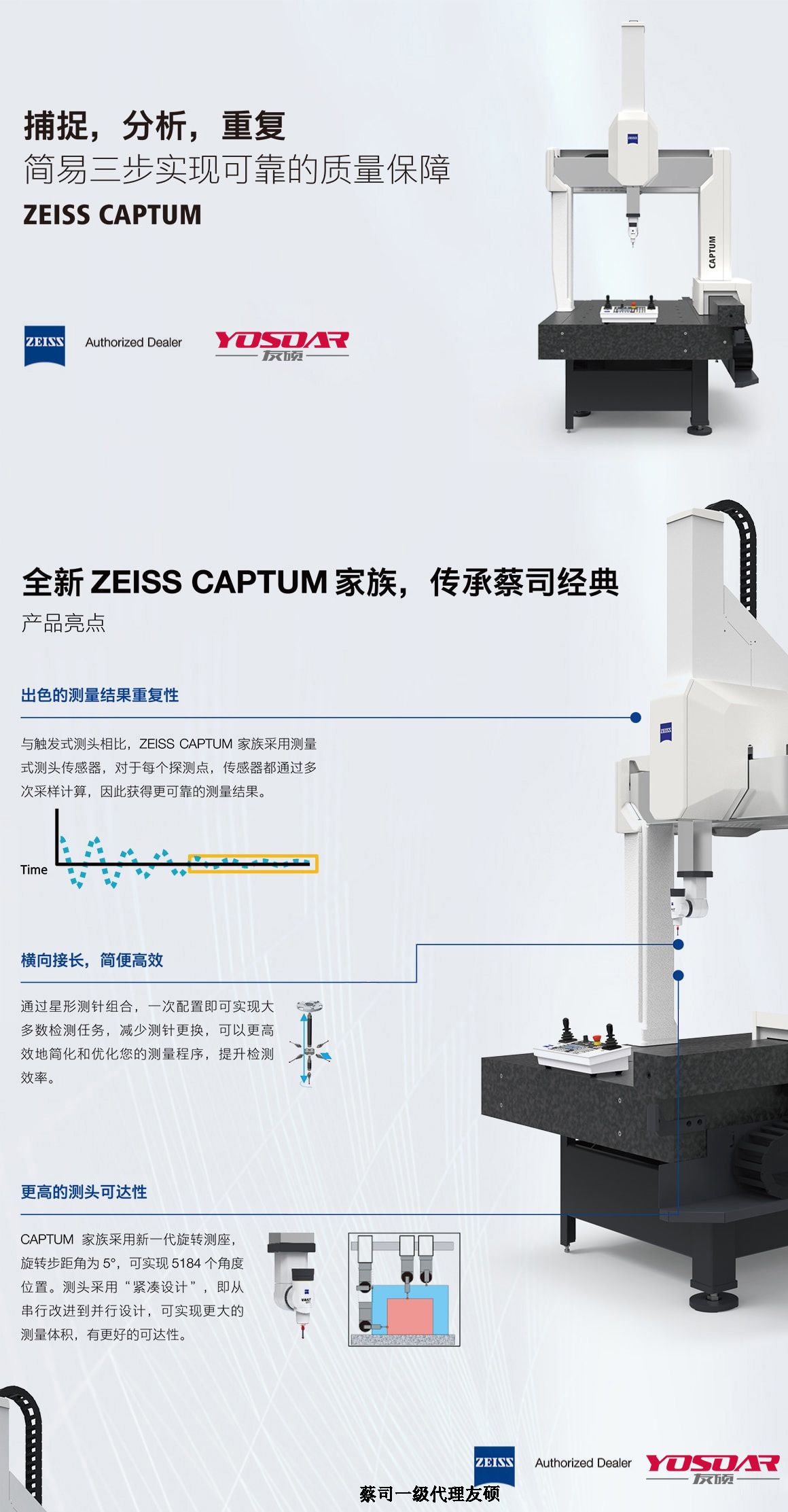 青岛蔡司三坐标CAPTUM